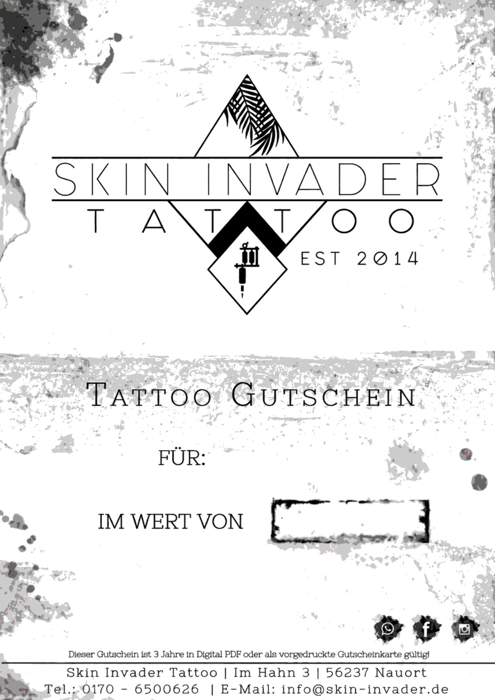 Gutschein-Design